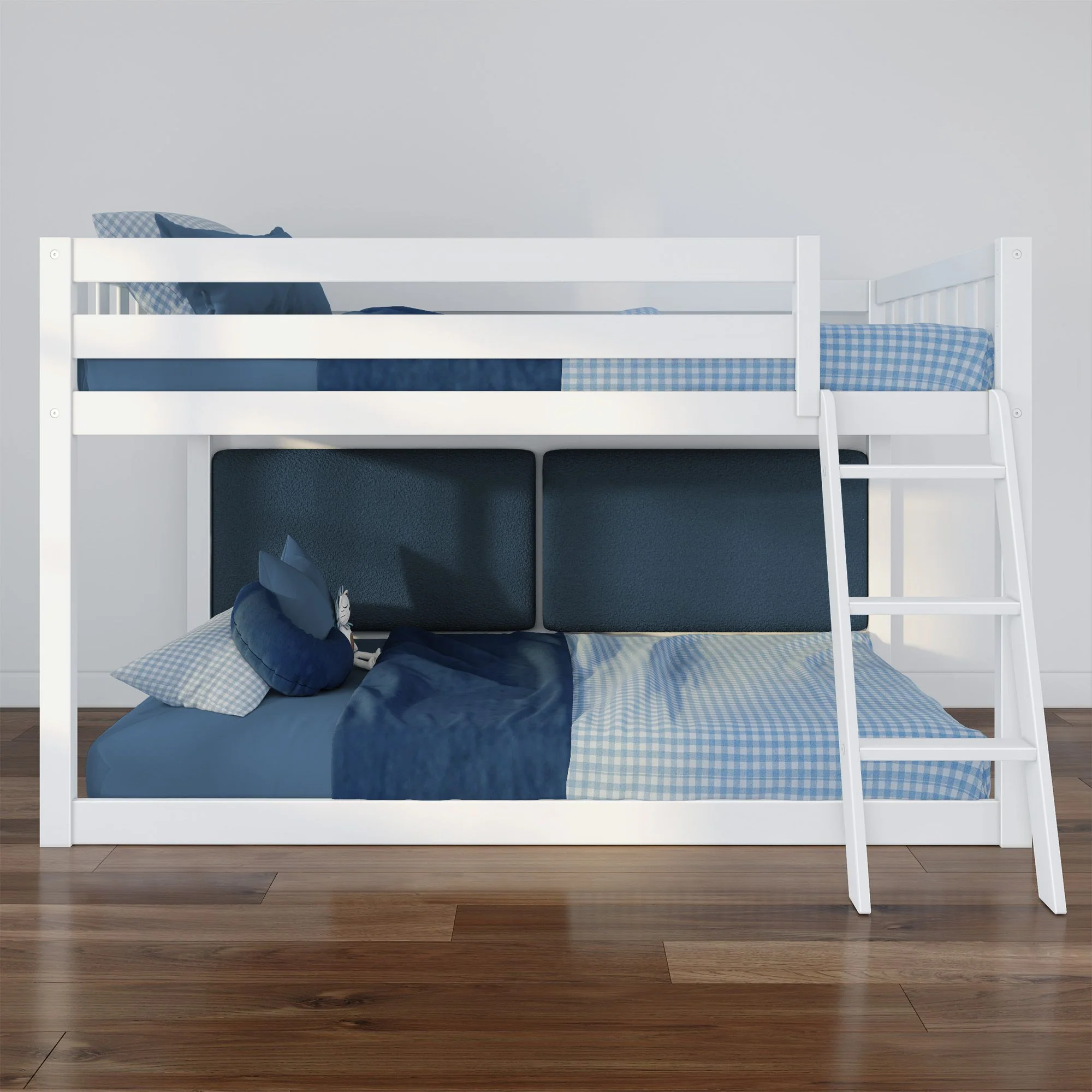 Twin Over Twin Low ModBunk With Two Backrests - Image 5