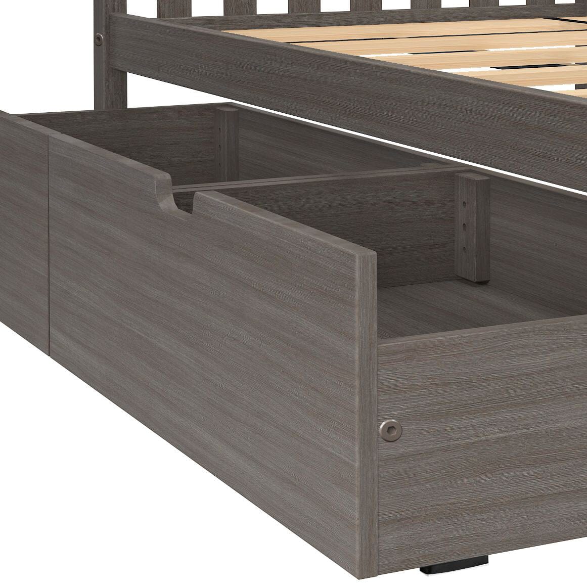 Twin Over Twin Bunk Bed With Stairs & Storage Drawers - Image 22