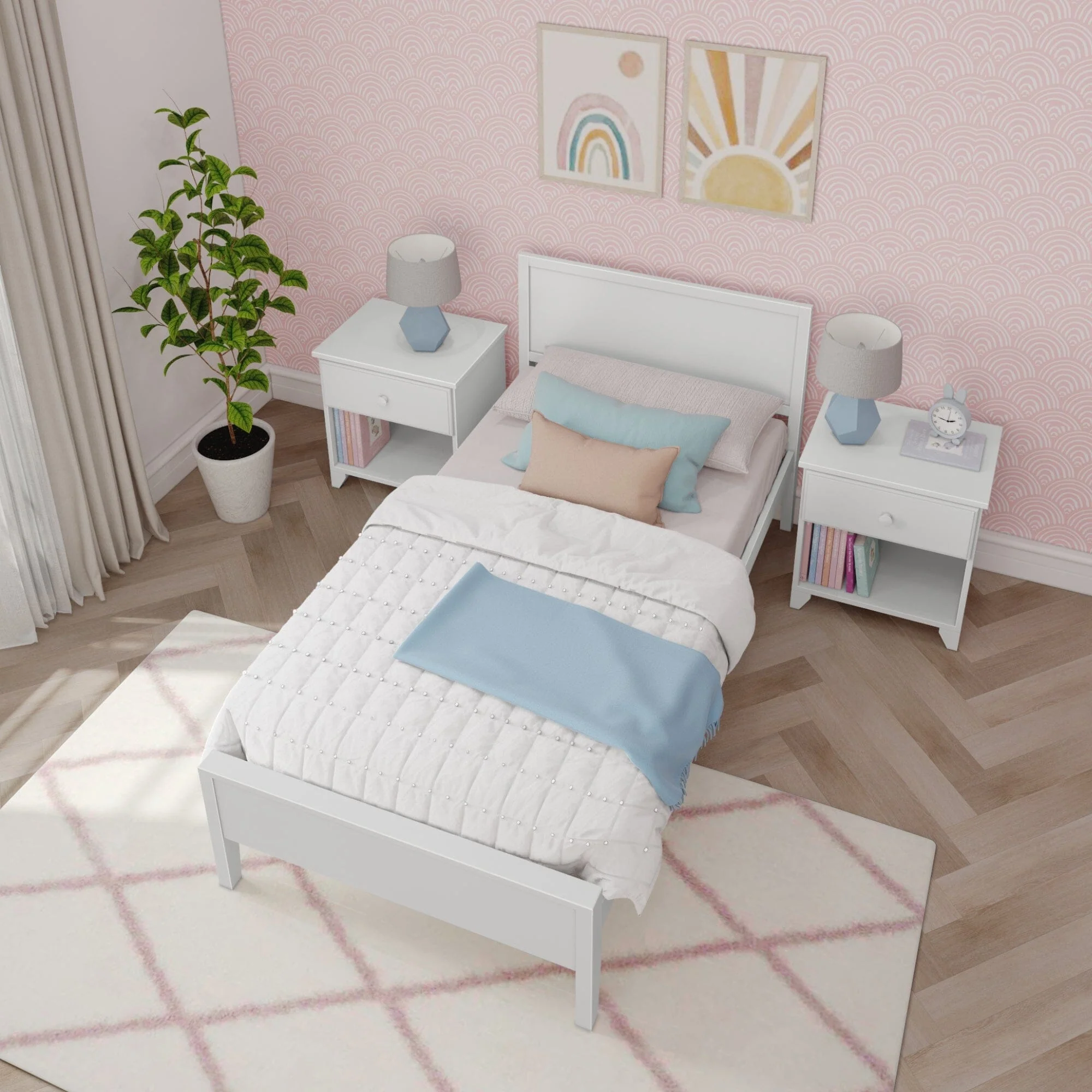 Twin Panel Bed - Image 16