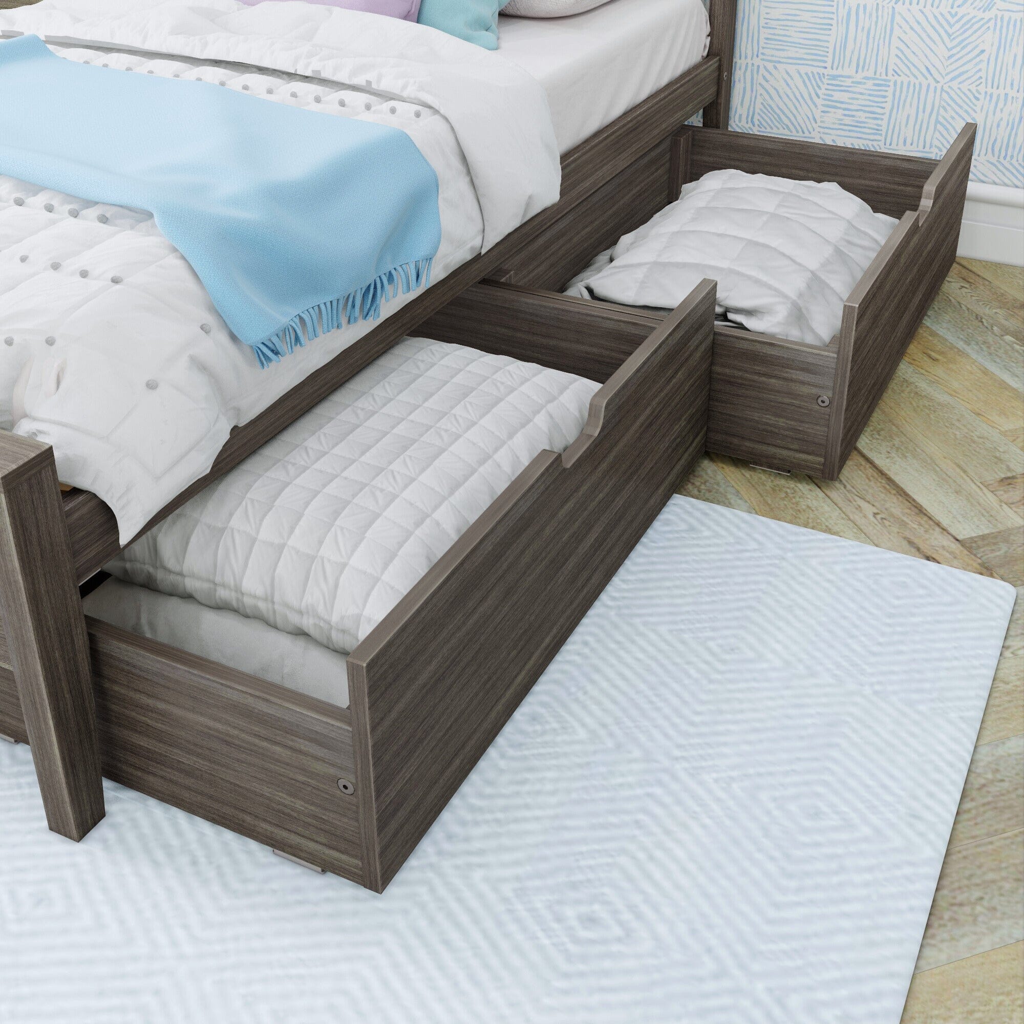 Twin Panel Bed With Storage Drawers - Image 15