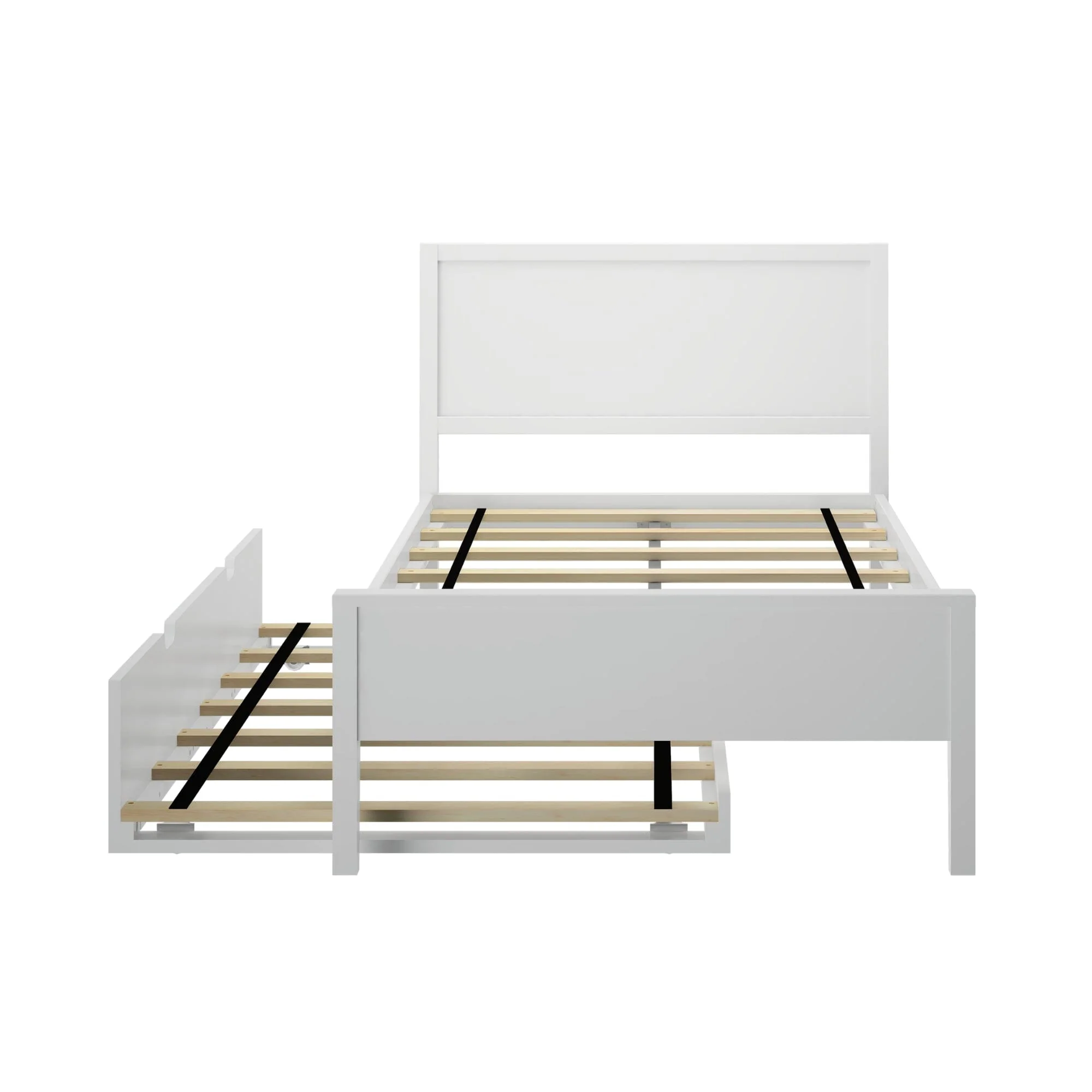 Twin Panel Bed With Trundle - Image 10