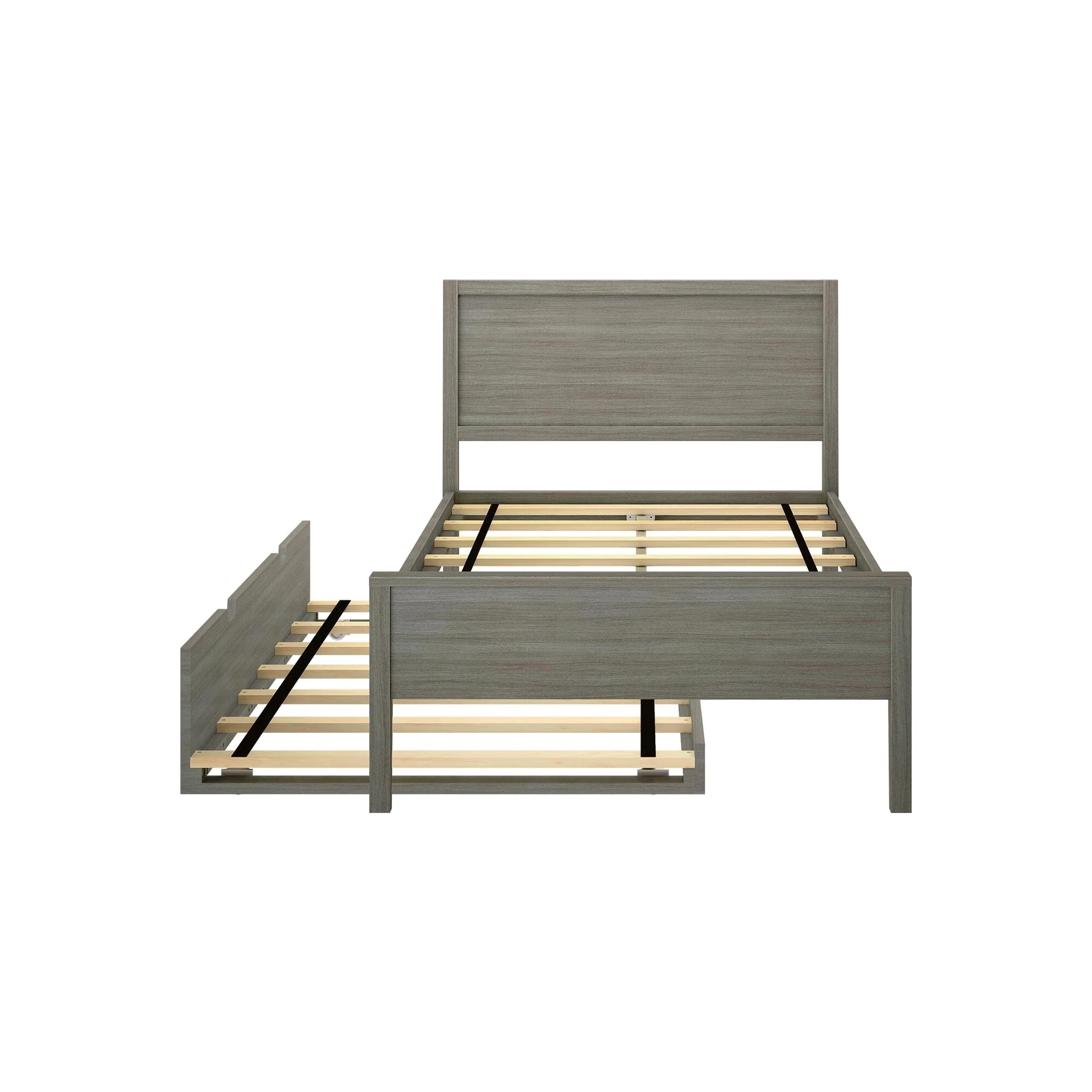 Twin Panel Bed With Trundle - Image 11