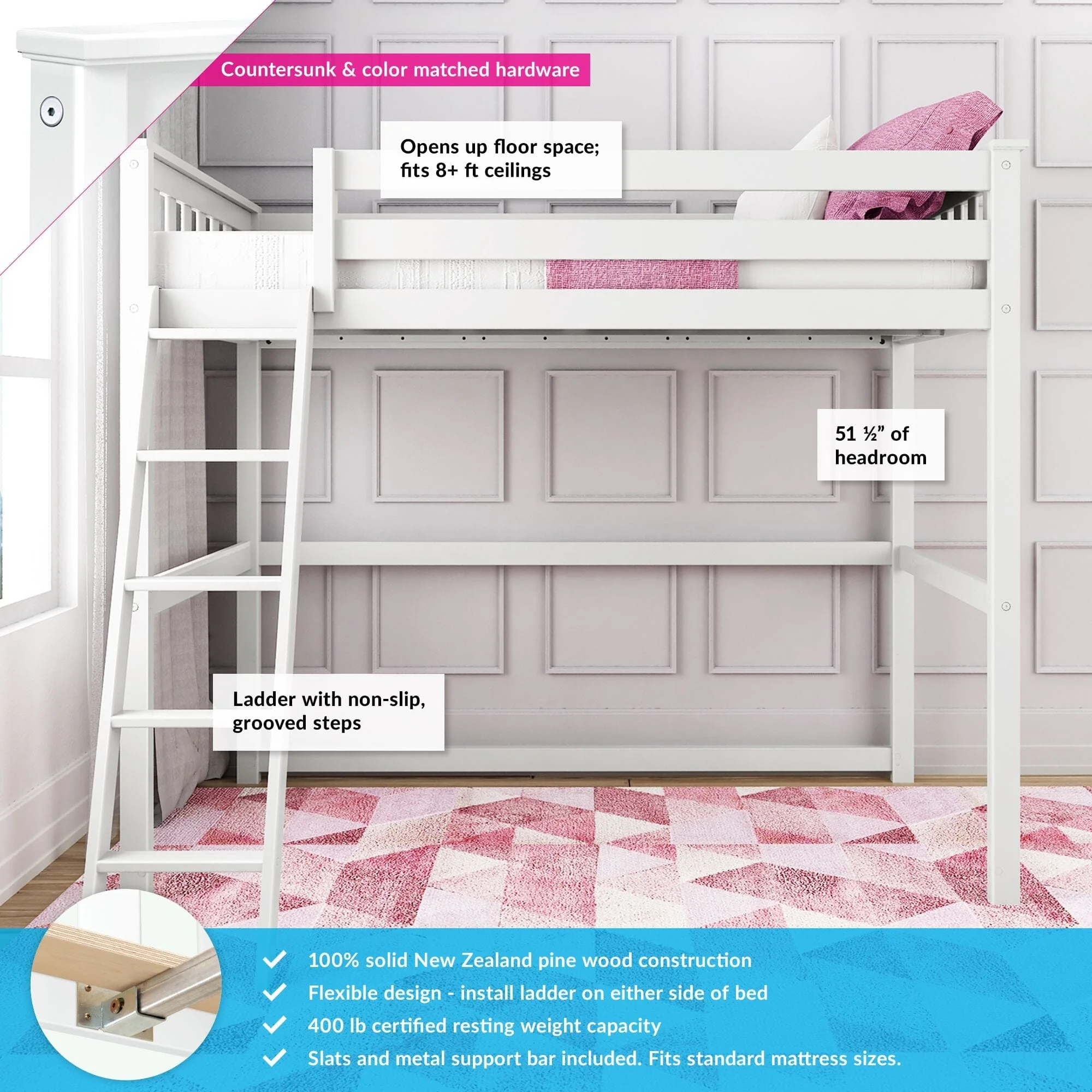 Twin Loft Bed - Image 17