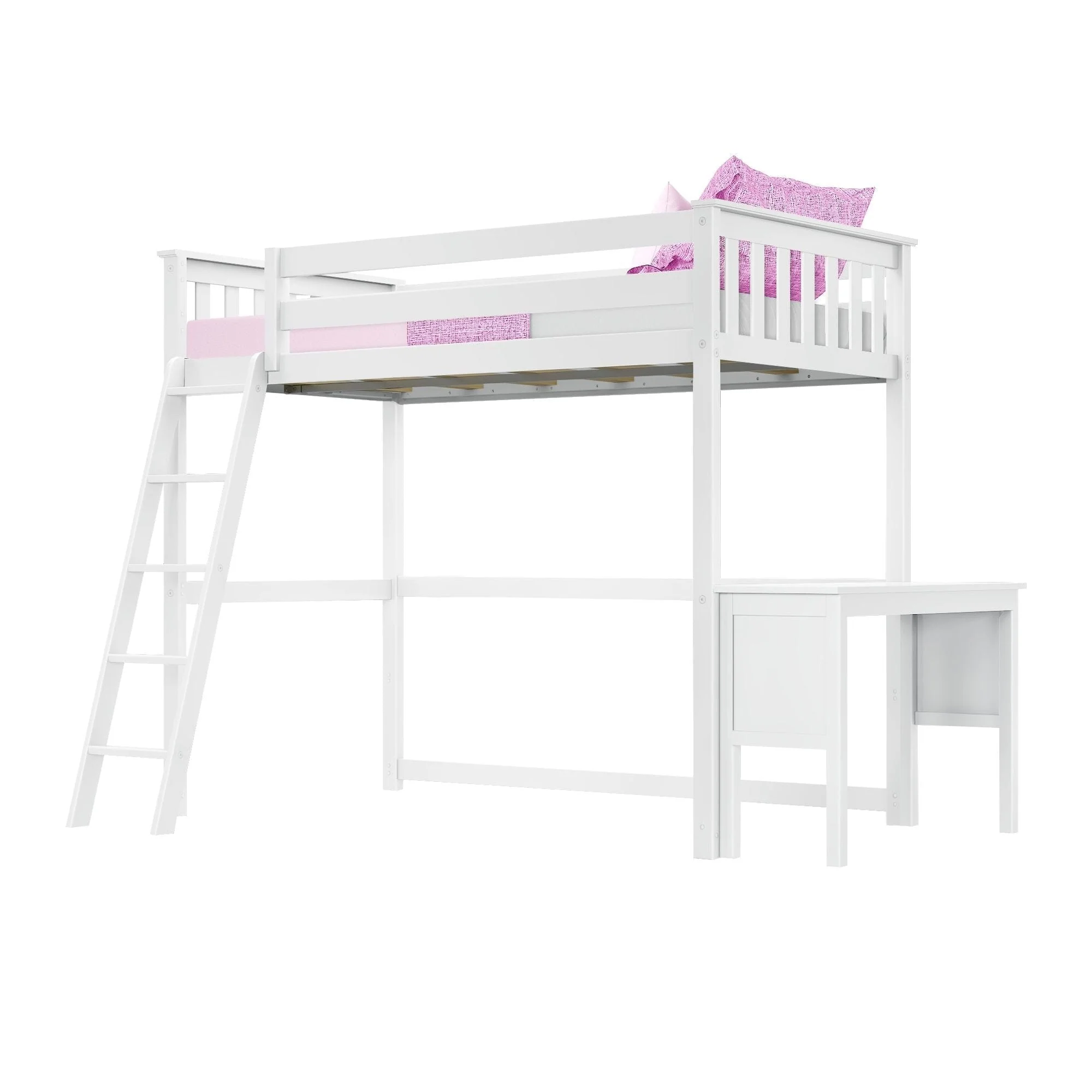 Twin Loft Bed With Desk - Image 5