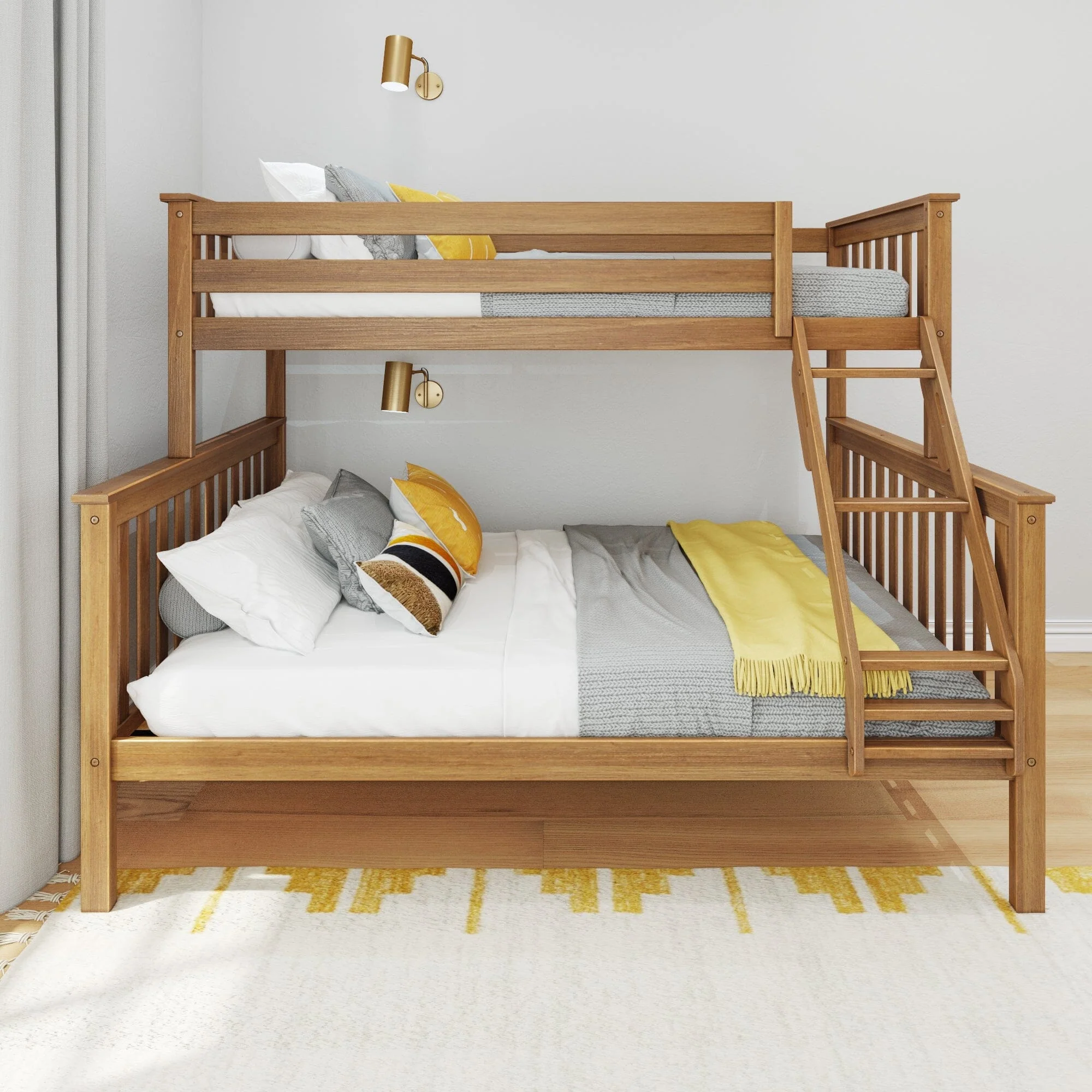 Twin XL Over Queen Bunk Bed - Image 5