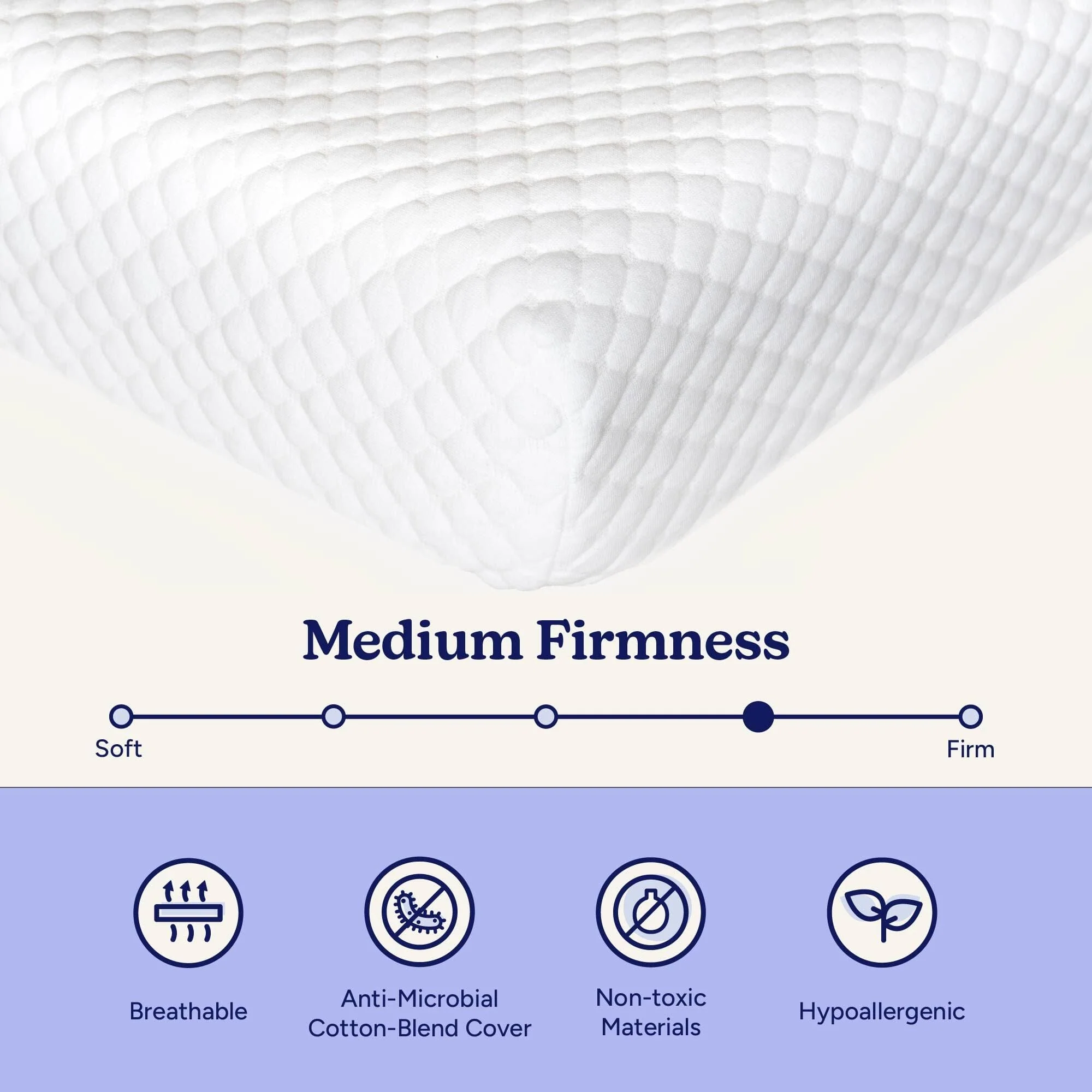 Two Pack 5-Inch Twin Memory Foam Mattress - Image 4