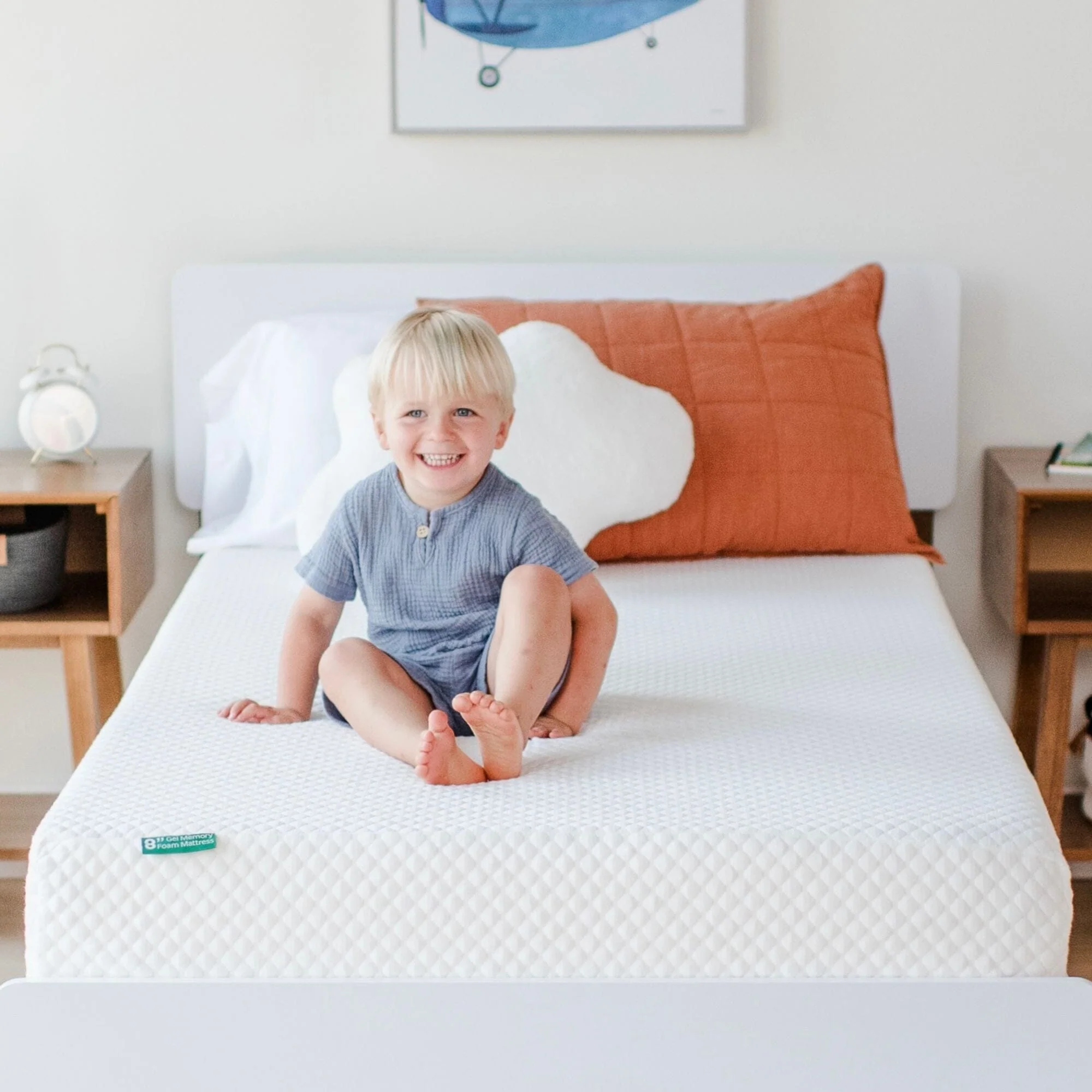 Two Pack 8-Inch Twin Memory Foam Mattress - Image 5