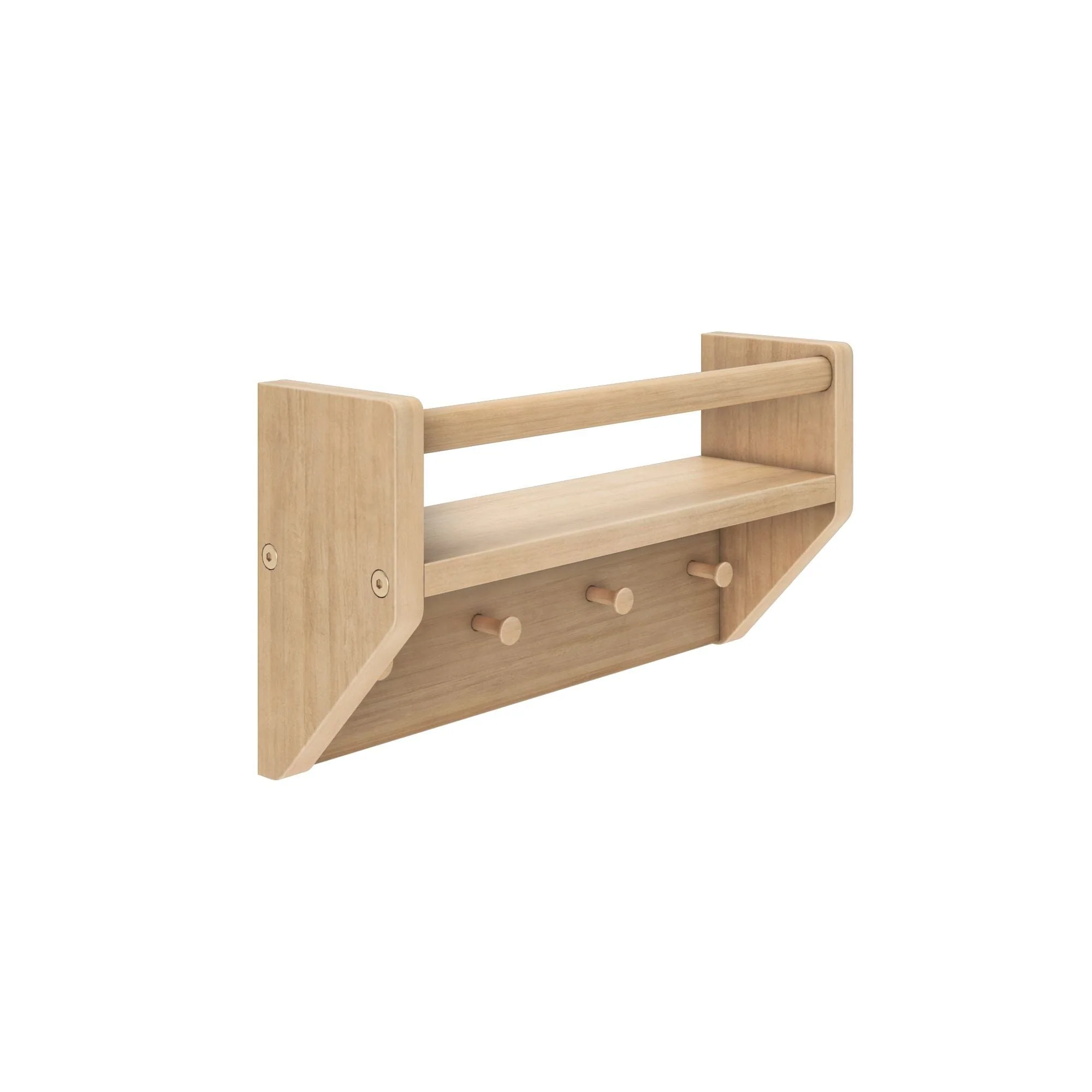 Wall Shelf With Pegs - Image 15