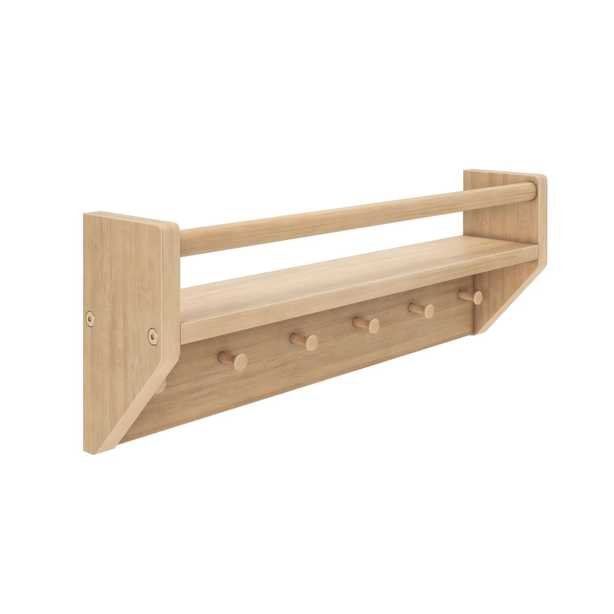 Wall Shelf With Pegs - Image 18