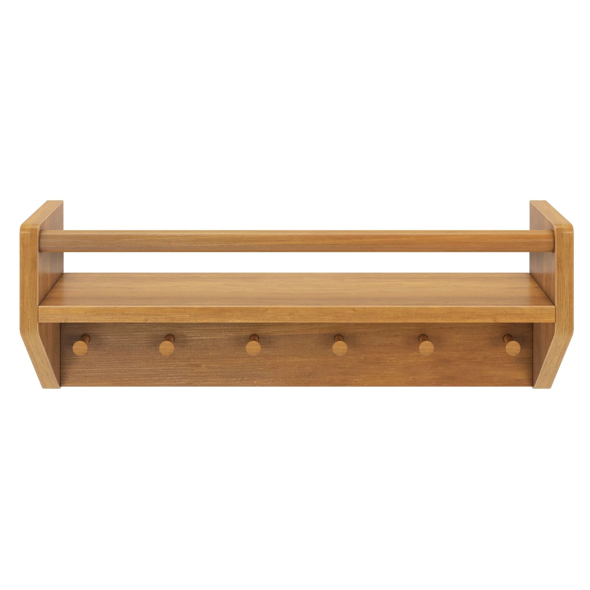 Wall Shelf With Pegs - Image 23