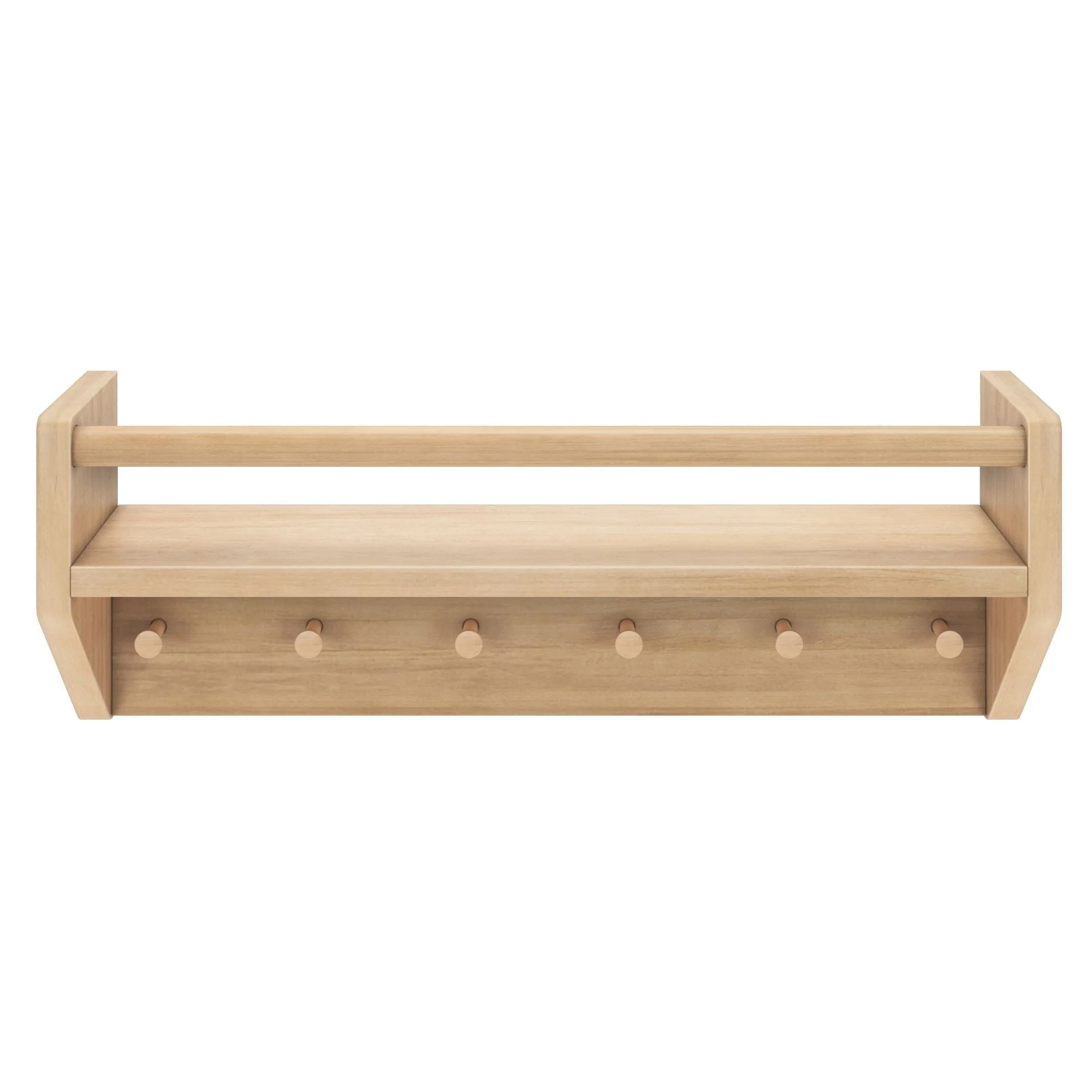 Wall Shelf With Pegs - Image 24